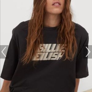 Billie Eilish Oversized Tee  Merch NWT L